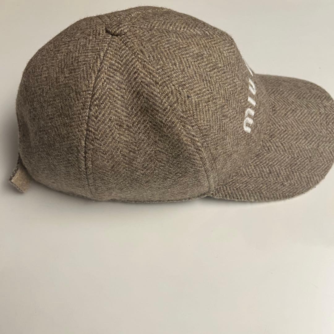 miumiu (ミュウミュウ) ベースボール ウールキャップ