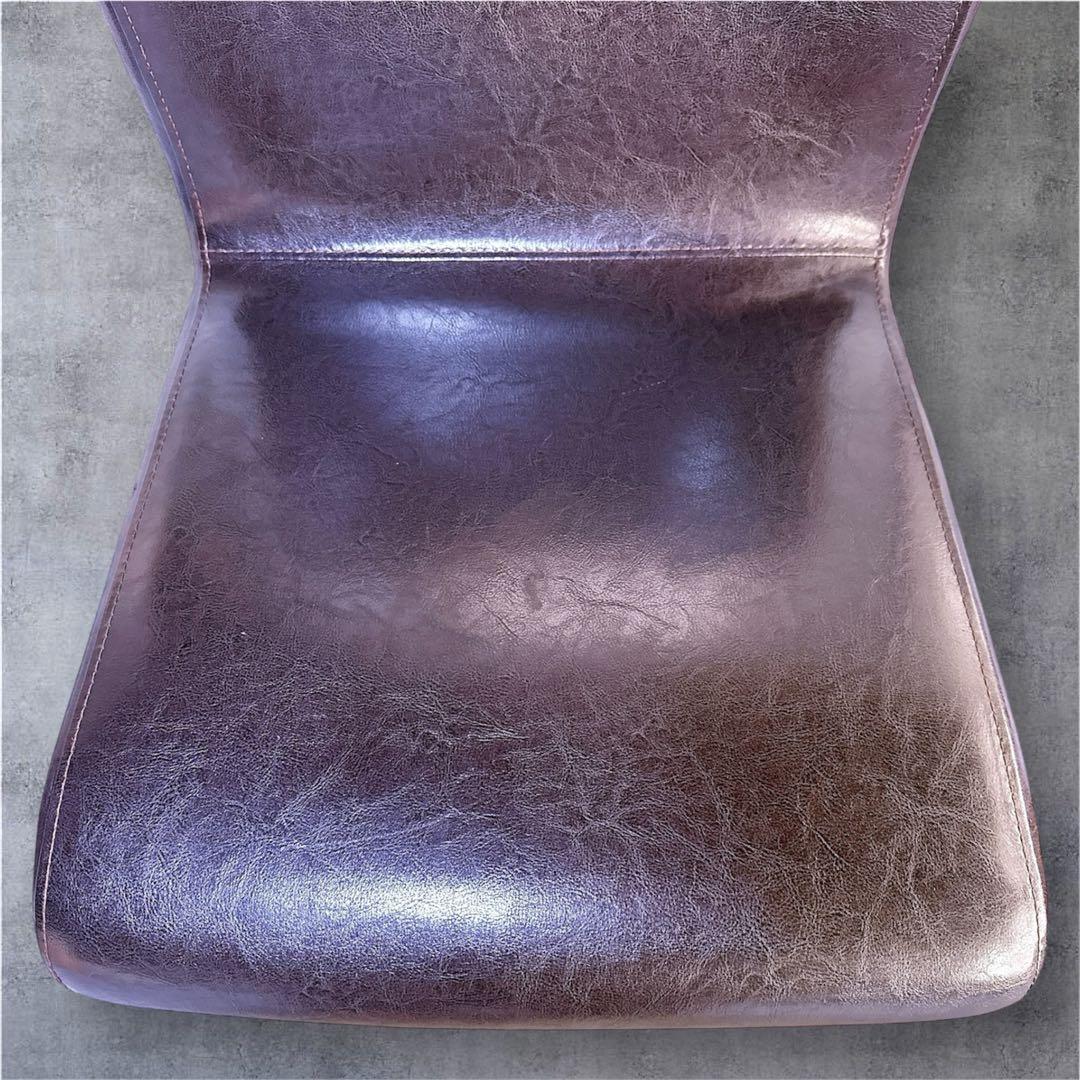 美品✨ MORISHIGE モリシゲ 回転 チェア 椅子 レザー アンティーク