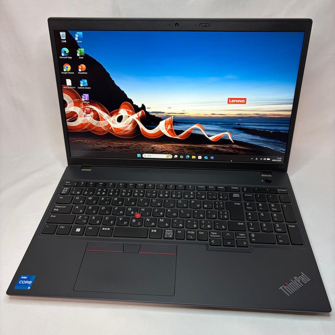 美品 ThinkPad L15 Gen3 第12世代 i5 16GB フルHD
