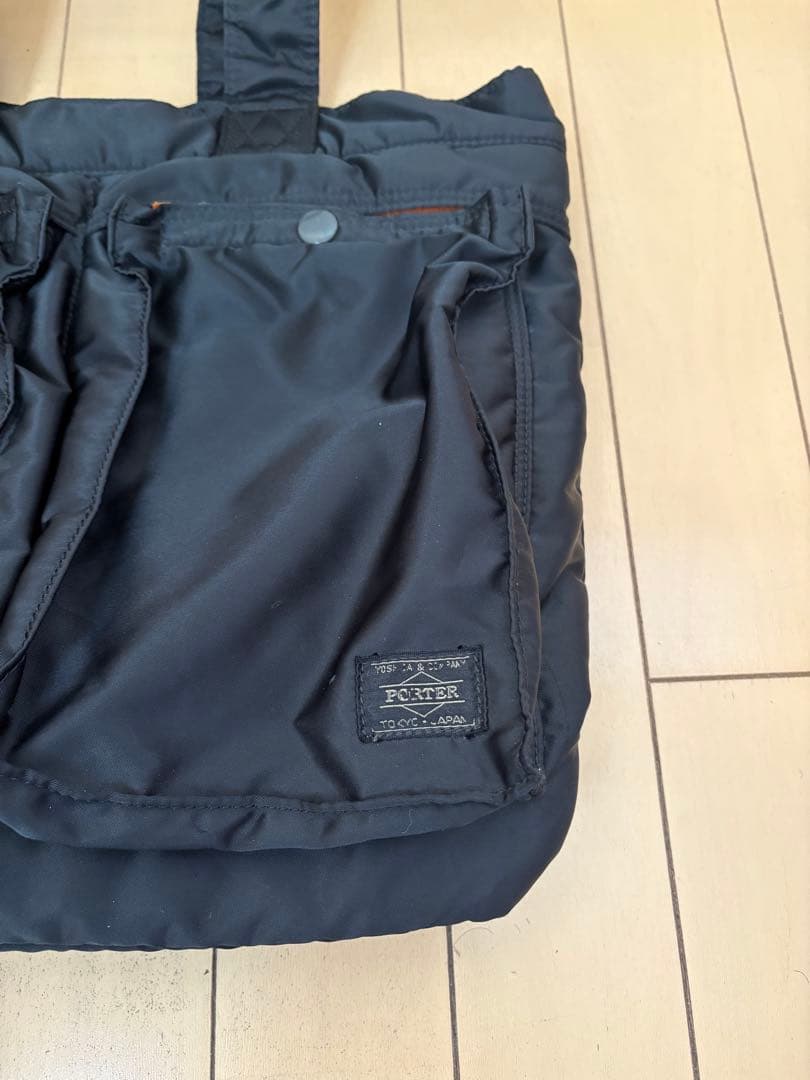 【早い者勝ち】【美品】人気モデルPORTERタンカー トートバッグ 黒 ブラック