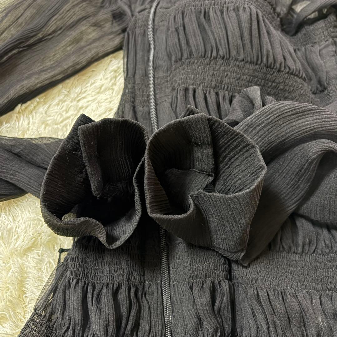 ドルチェ＆ガッバーナ ドルガバ シアー リボン マーメイド ブラウス