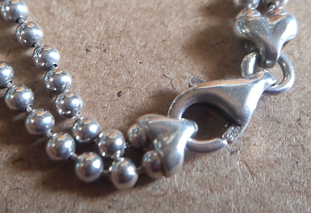 GUCCI グッチ２重ボールチェーン ネックレス 約51cm