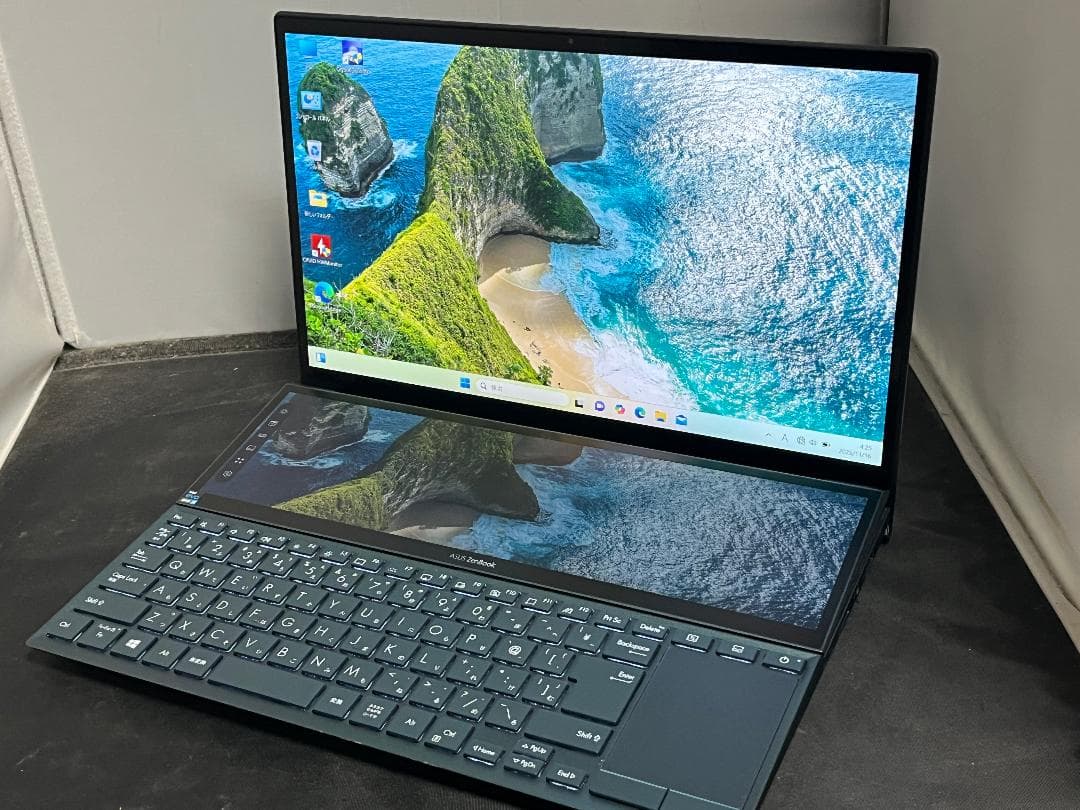 2画面 ASUS ZenBook UX482E 11世代i5