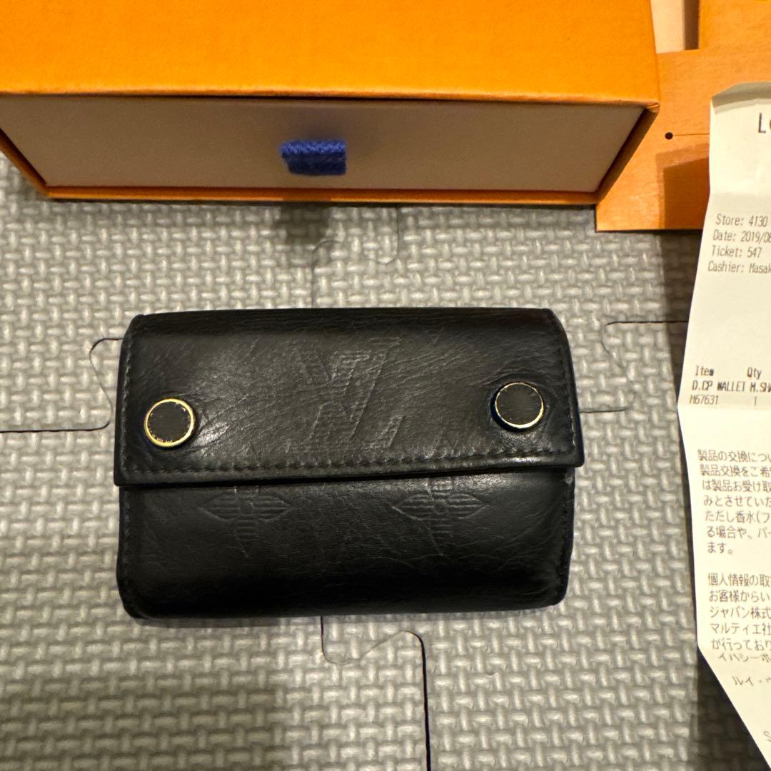 【ルイ・ヴィトン】 ディスカバリー・コンパクト シャドウ　三つ折り財布 メンズ