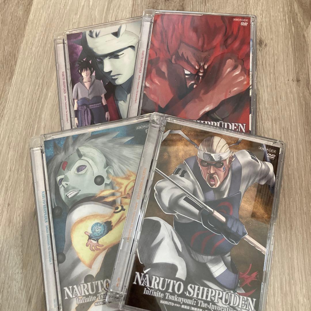 アニメDVD NARUTO-ナルト- 疾風伝 無限月読・発動の章 BOX 全4巻