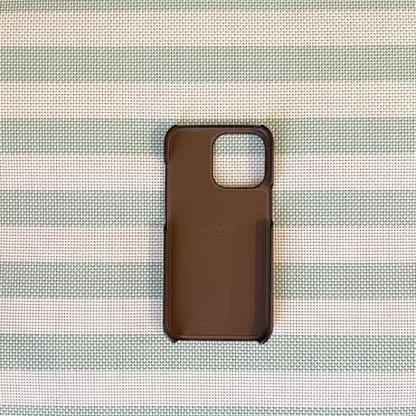 コーチ COACH iPhone13 pro 対応ケース KHAKI MULTI