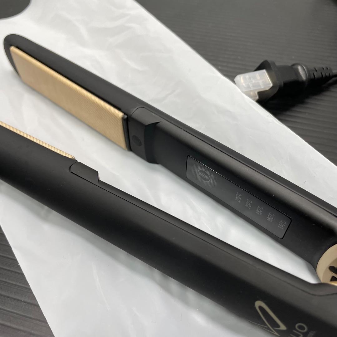 ペペロンチーノ絹女 海外対応ストレートアイロン DS200-BK