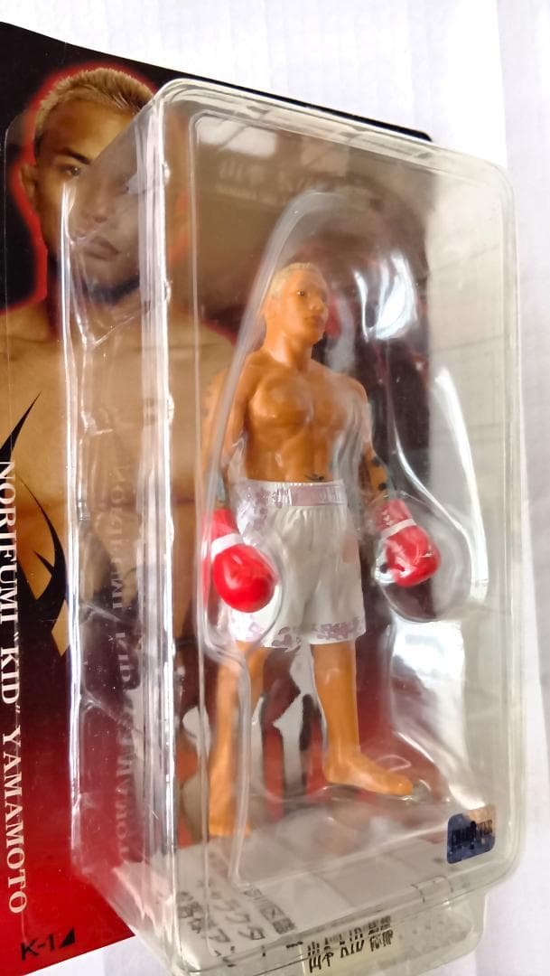 【未開封】山本“KID”徳郁　魔裟斗　小比類巻貴之　K-1　フィギュア