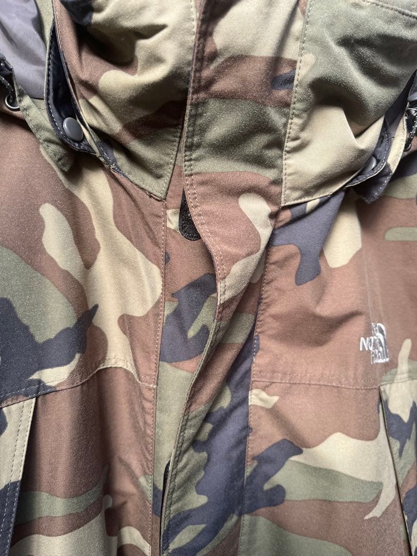 The North Face カモフラージュ マウンテンパーカーＸＬ