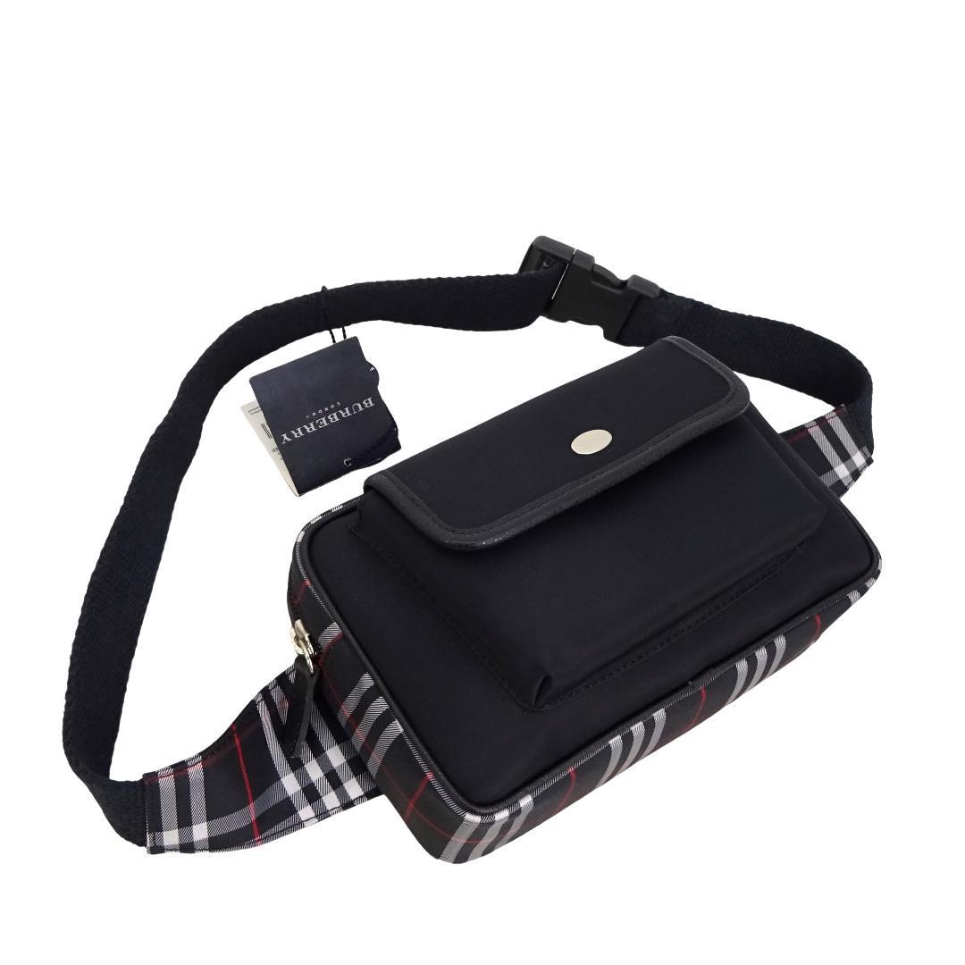 本物 未使用■バーバリー■ノバチェック ウエストバッグ ショルダーバッグ