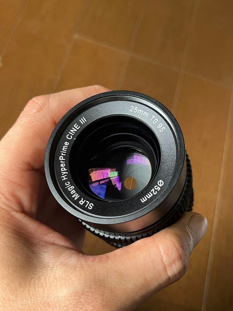 SLR Magic HyperPrime CineⅢ 25mm T0.95 箱有