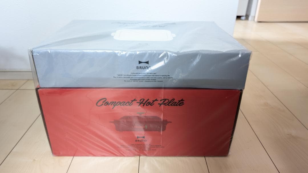【新品・未使用】BRUNO コンパクトホットプレート+セラミックコート鍋セット