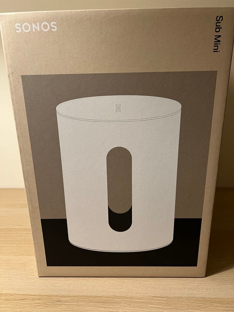 SONOS Sub Mini ワイヤレスサブウーファー　ホワイト　新品未開封
