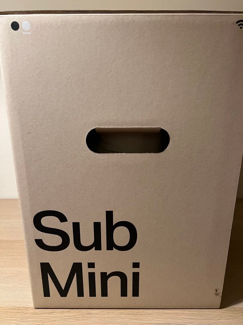 SONOS Sub Mini ワイヤレスサブウーファー　ホワイト　新品未開封