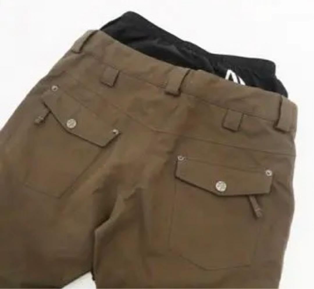 AA HARDWEAR｜ダブルエー ハードウェア スノボーパンツ ブラウン　M
