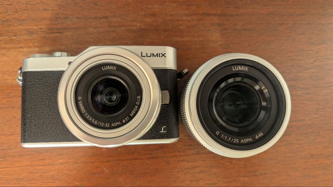 LUMIX G ミラーレス一眼カメラ レンズ2本付き　DC-GF9W