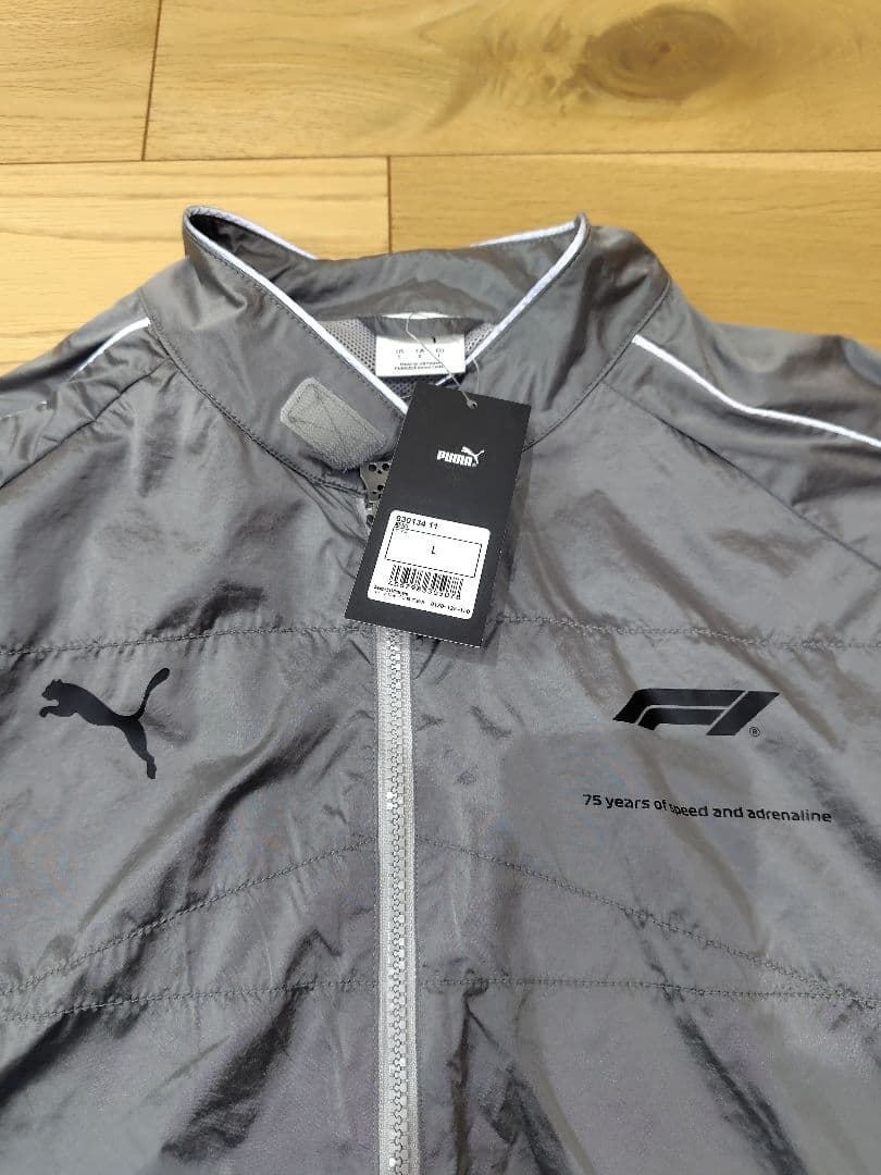 【Puma】 F1 コラボ ジャージ上下セット グレー