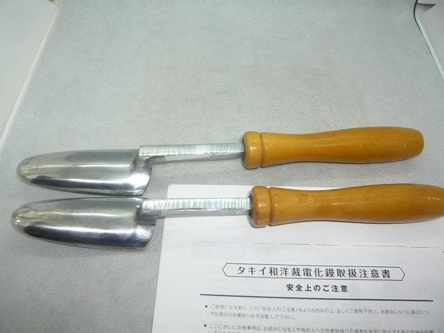 タキイ和裁電化鏝　ランプ付　和裁コテ　和裁こて　タキイ製　鏝２本付