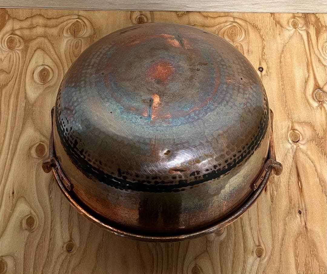 中古品 銅製鍋 銅鍋 銅なべ 銅ナベ 業務用 家庭用 和菓子 店舗用品 調理用品