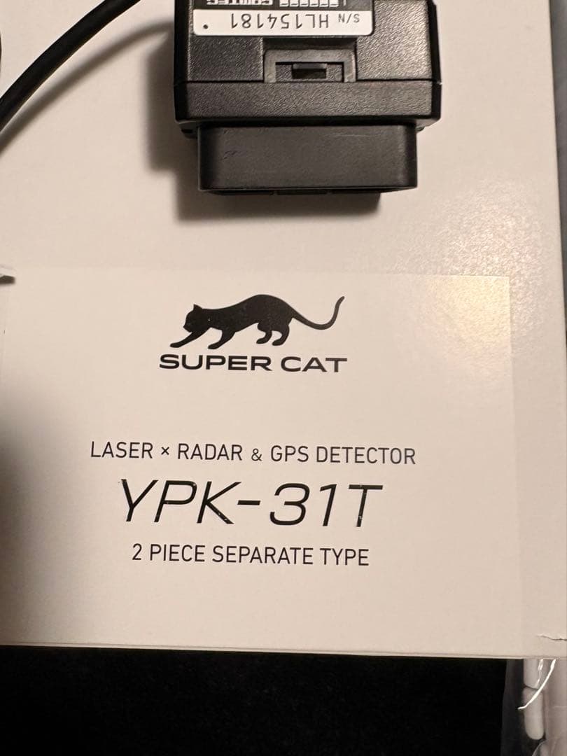 Yupiteru YPK-31T GPSレーザー＆レーダー探知機 OBD2付