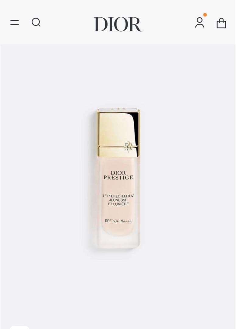 DIOR プレステージ ホワイトルプロテクターUVルミエールBB00