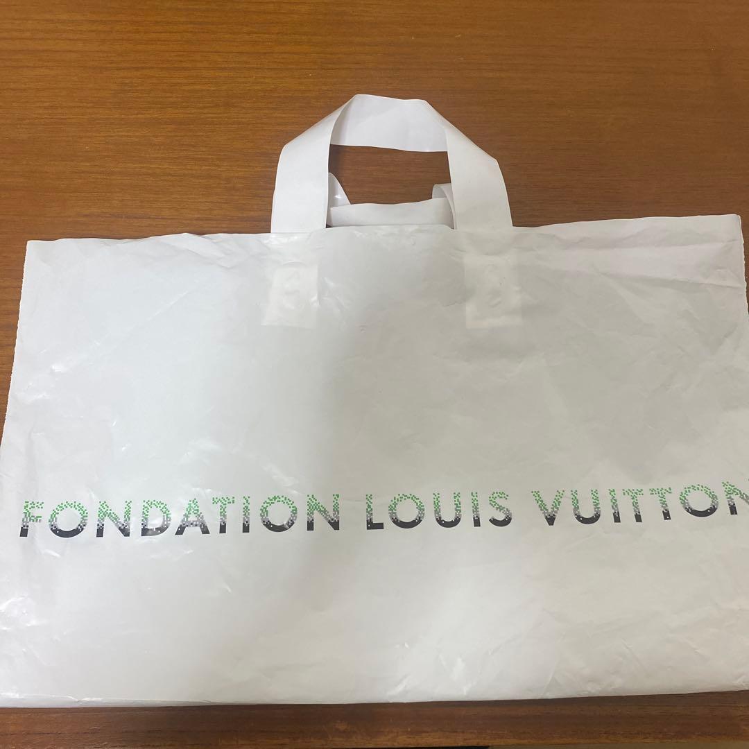 LOUIS VUITTON FONDATION エコバッグ グレー 美術館限定品