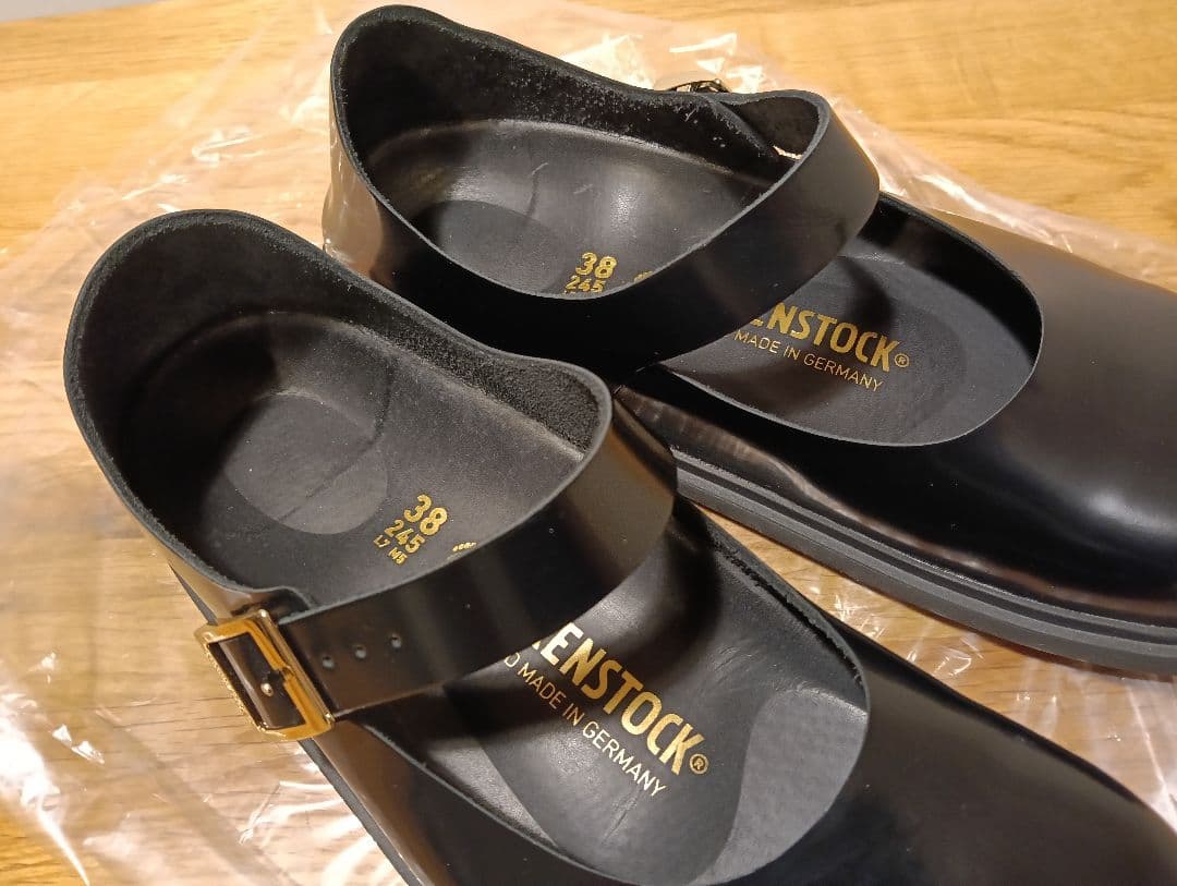 【試着のみ】BIRKENSTOCK マントバ 38 黒メリージェーン