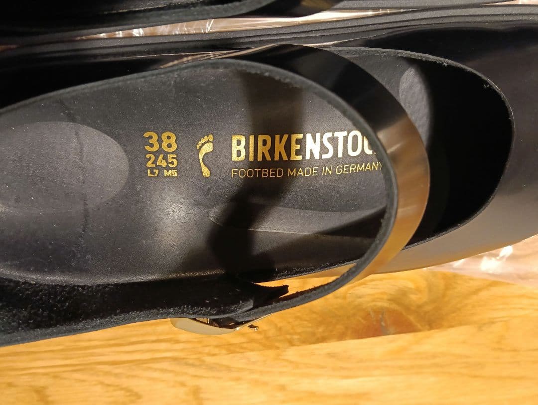 【試着のみ】BIRKENSTOCK マントバ 38 黒メリージェーン