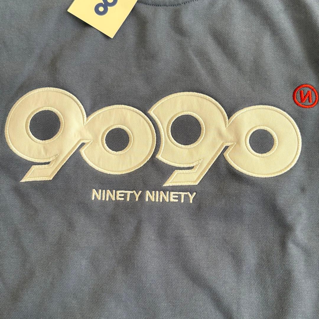 【Hb】【新品に近い！】9090 スウェット スモークブルー Lサイズ