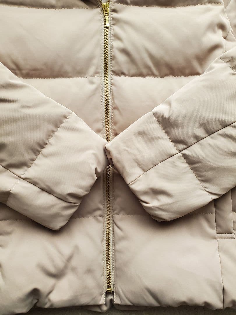 【週末限定価格】le.coeur blanc ファーフードショートダウンLサイズ