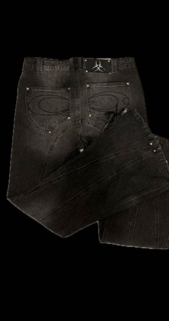 パンツ COZY WORLDWIDE / DARK KNIGHT FLARE JEANS