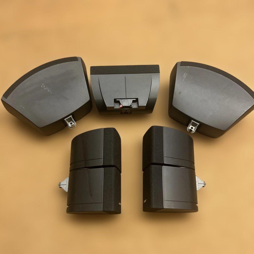 Q*ỗ様 オークション‼️Bose サテライト　サラウンドスピーカー 5個セット