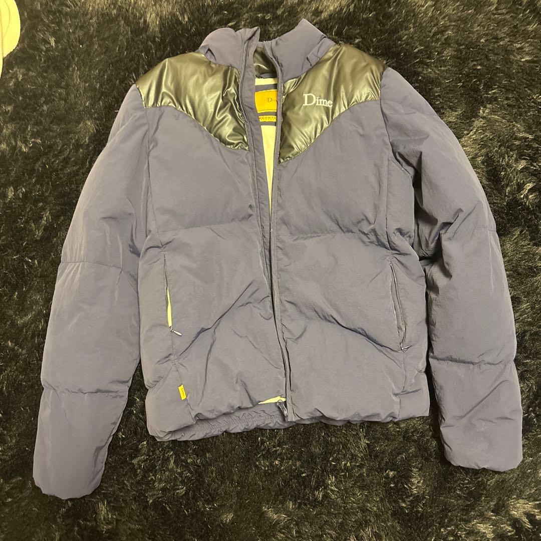 Dime ネイビー ダウンジャケット S