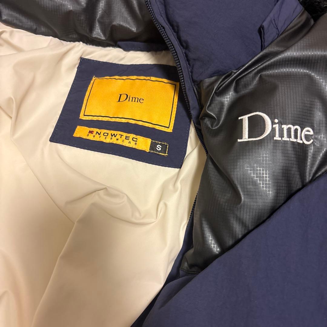 Dime ネイビー ダウンジャケット S