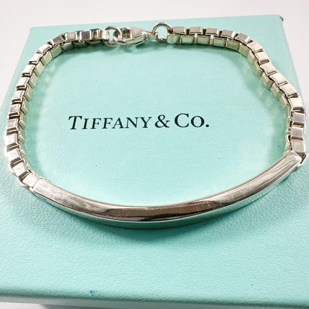 TIFFANY&Co ティファニー ブレスレット ベネチアン リンク ID 銀