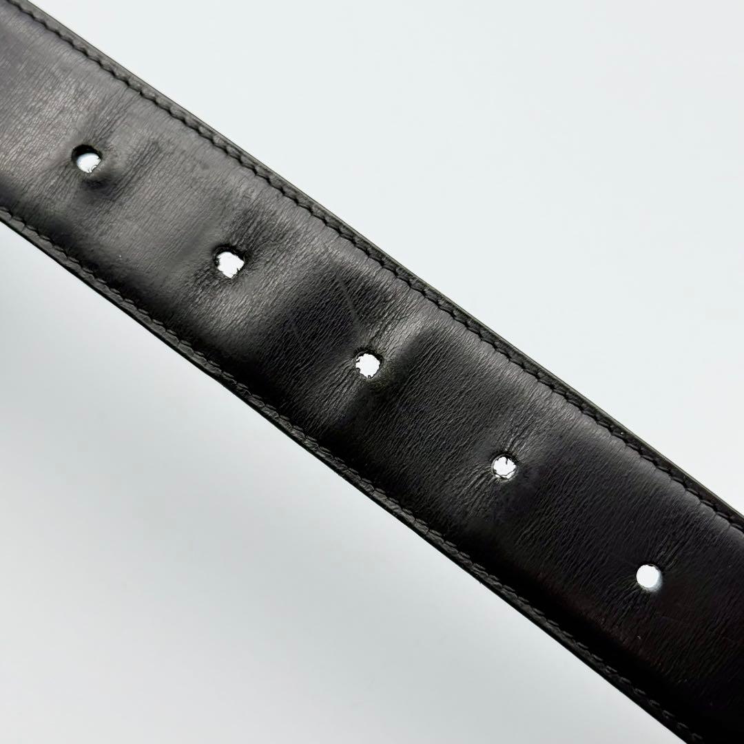 ✨良品✨Cartier タンク ベルト 本革 シルバー金具メンズ 純正ベルト