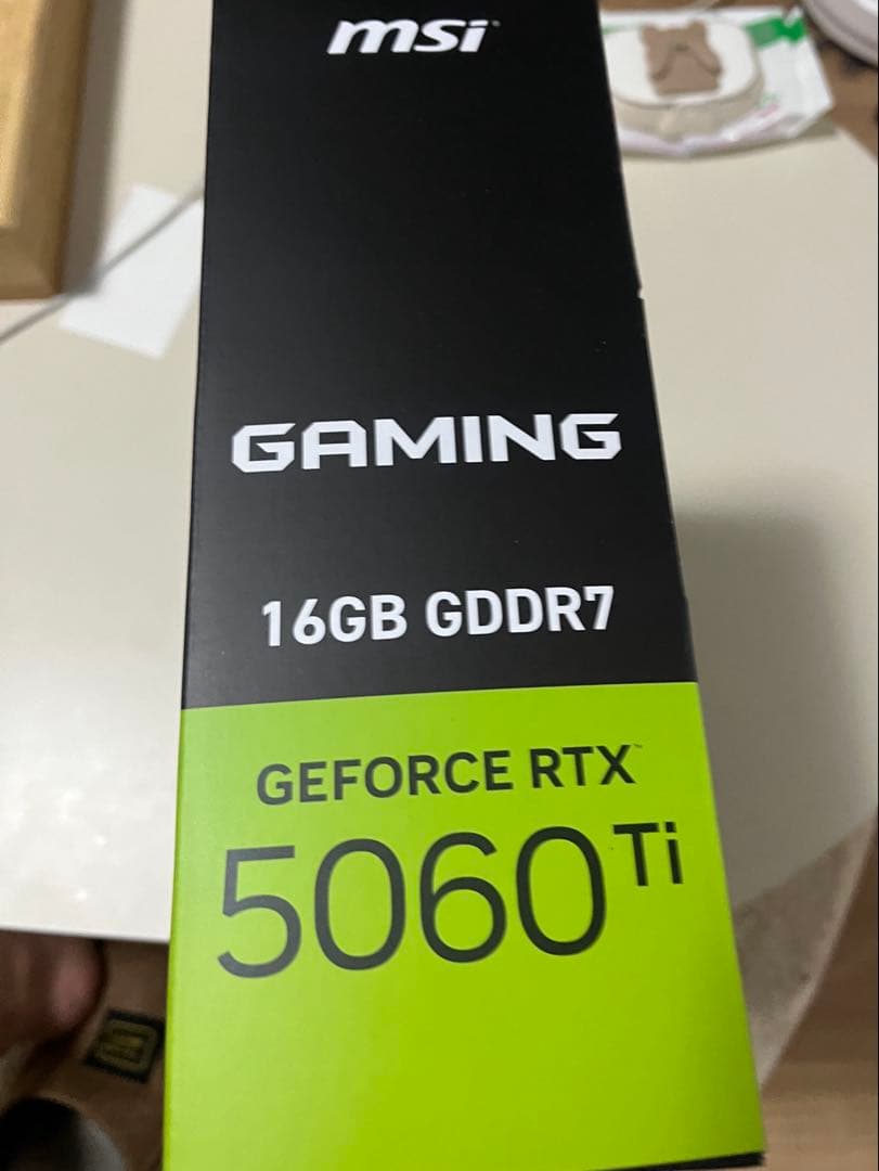 グラフィックボード・グラボ・ビデオカード MSI GeForce RTX 5060 Ti 16G GAMING OC