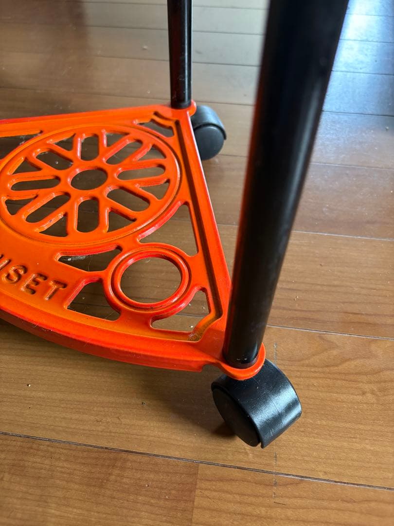 ルクルーゼ ポットスタンド 5段 オレンジ LE CREUSET