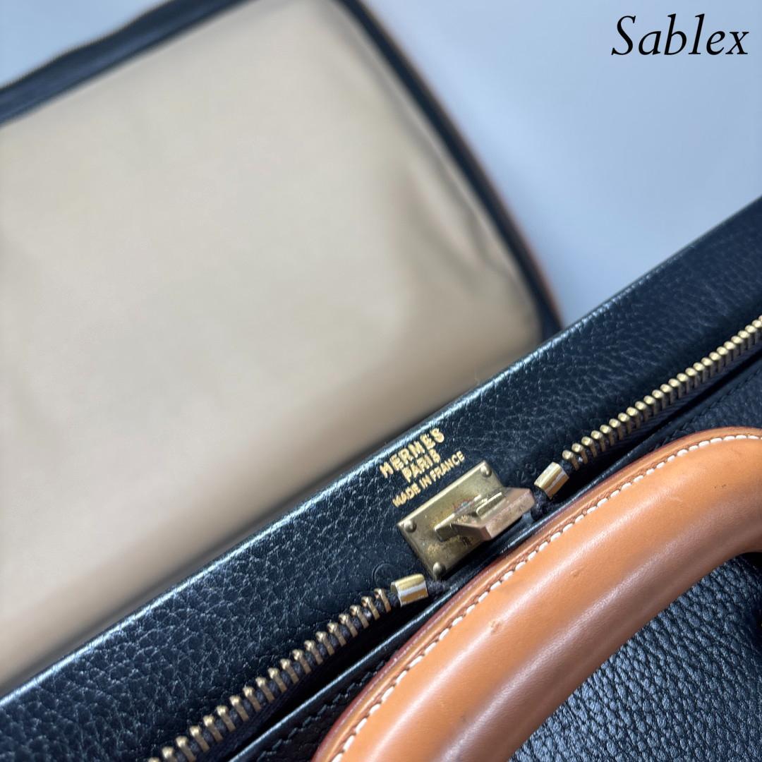 極美品 HERMES エルメス メルキュール65 ボストンバッグ トランクケース