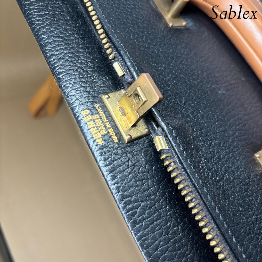 極美品 HERMES エルメス メルキュール65 ボストンバッグ トランクケース