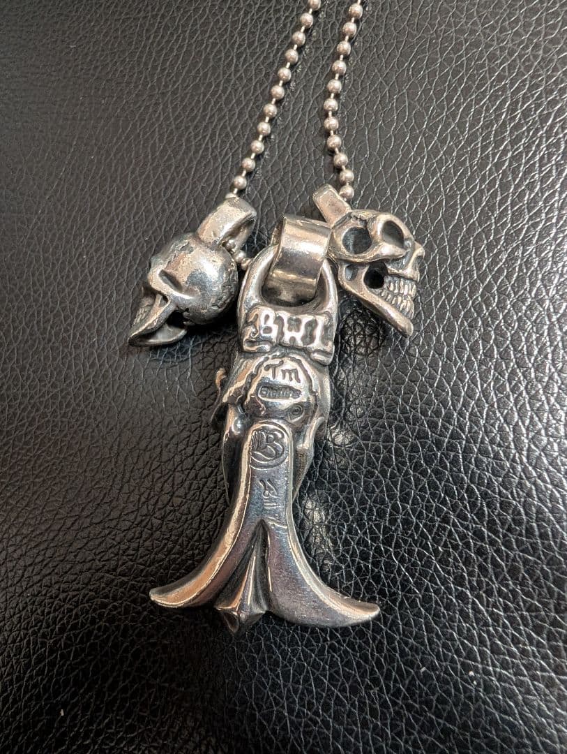 だ*お様 ビルウォールレザーネックレスセット