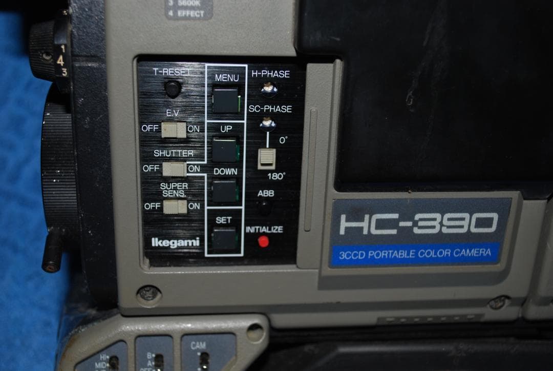 池上業務用カメラHC-390中古ジャンク品の出品です。