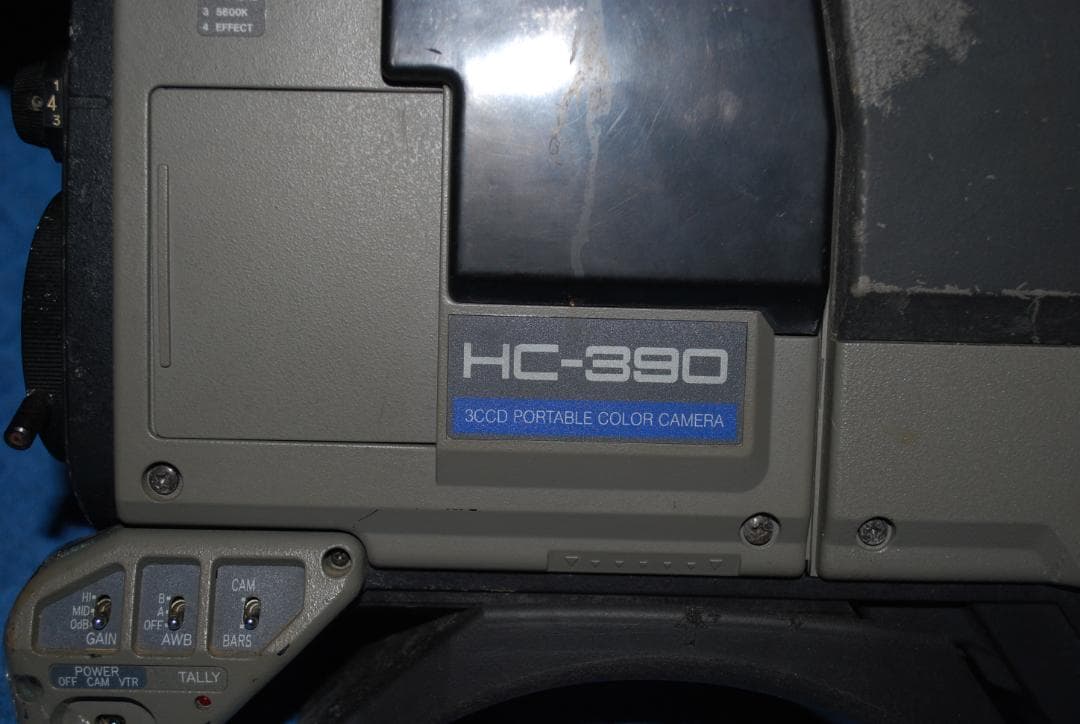 池上業務用カメラHC-390中古ジャンク品の出品です。