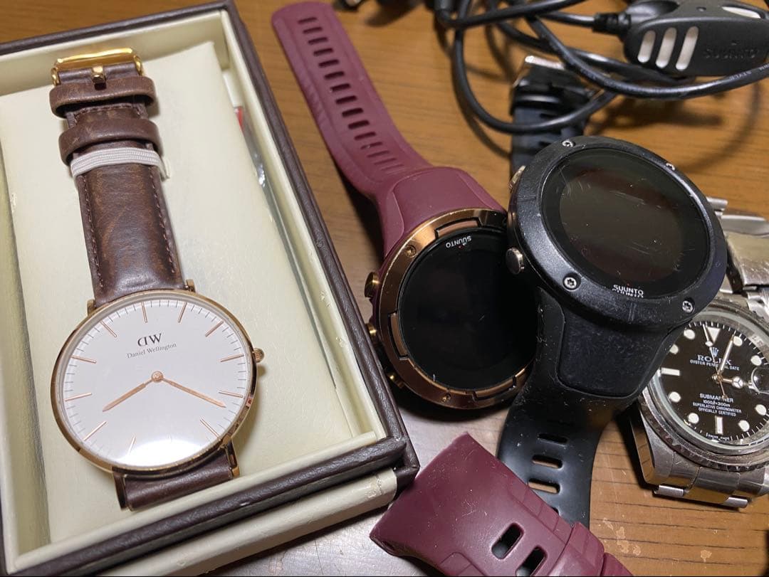 腕時計ジャンク品まとめ売りSUUNTO・Luminoxなど色々