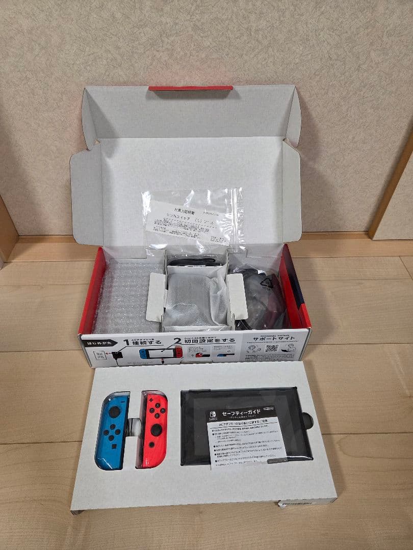 Nintendo Switch 本体 ネオンブルー 【美品】