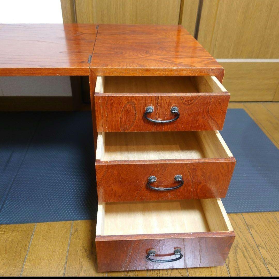【美品】折り畳み座机・文机　昭和レトロ家具　ヴィンテージ家具　アンティーク　匿名