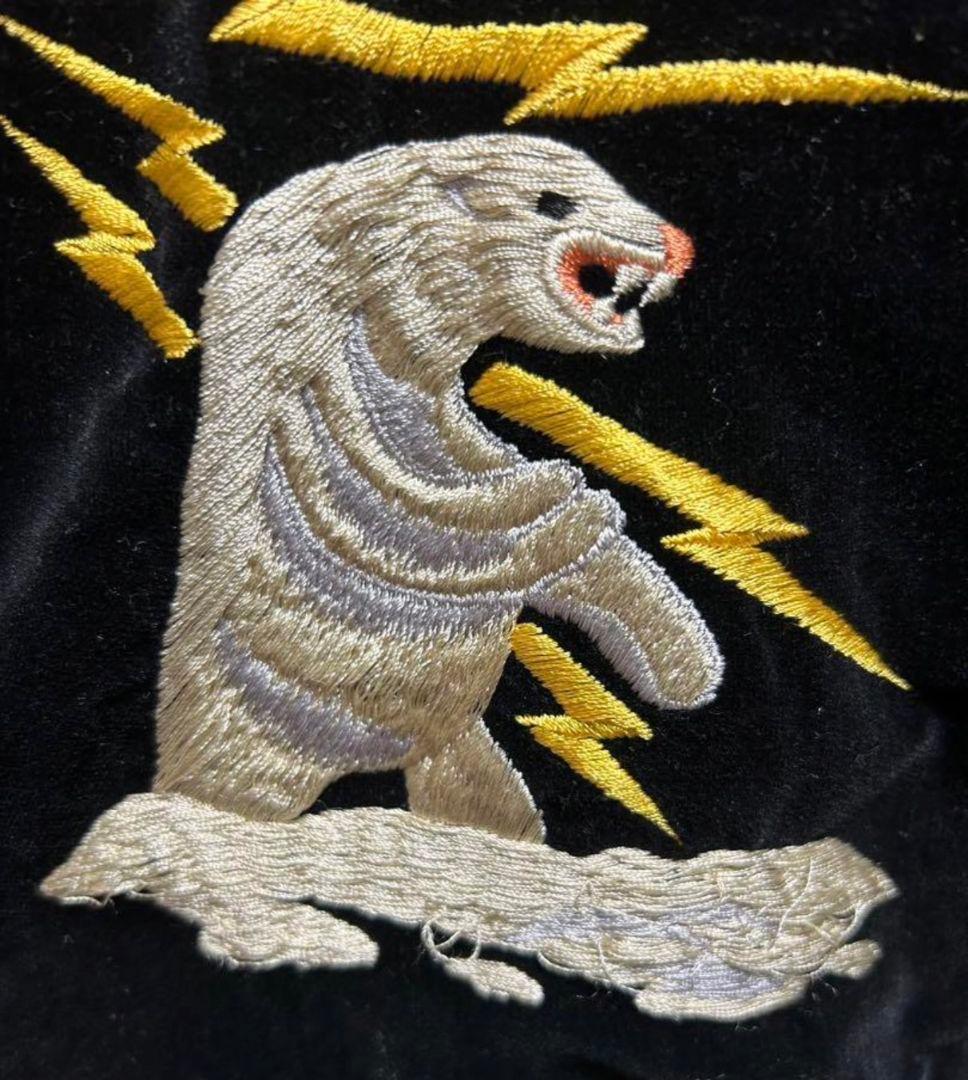 激レア　特大サイズ　別珍　スカジャン　ヴィンテージ　ALASKA