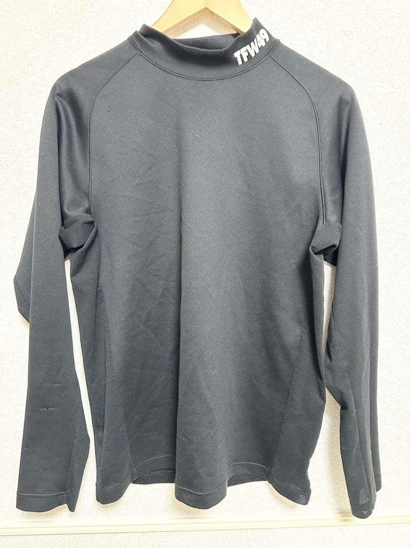 TFW49 モックネック サイドメッシュ　T102220014 XL