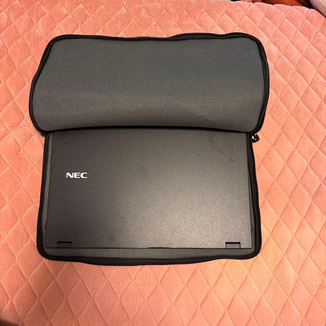 NEC ノートPC ブラック マウス・ACアダプター、（黒のカバン・DVD）付