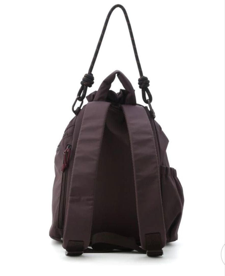 emmiロゴマルチバックパック 撥水 バーガンディー